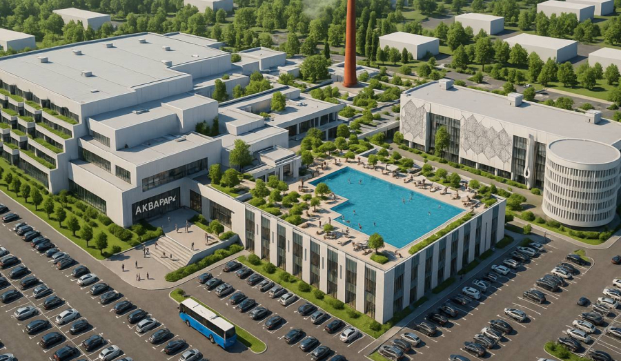 Наследие завода «Чайка»:  Краснодар получит крупнейший аквапарк юга России