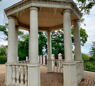 Смотровая площадка в городском парке Туапсе