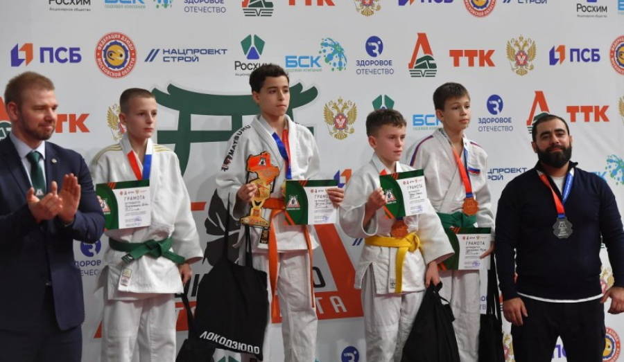 Юные дзюдоисты из Туапсе стали призёрами престижных всероссийских соревнований