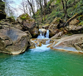 Водопады Дедеркоя в Туапсинском районе