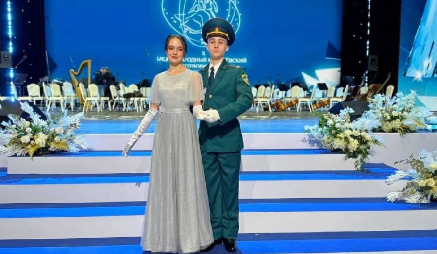 Кадет из Туапсинского округа выступил на Международном Кремлёвском Балу